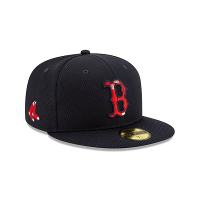 Boston Red Sox Gorra | New Era MLB 2021 Spring Training 59fifty Fitted Cap Mexico - Azules